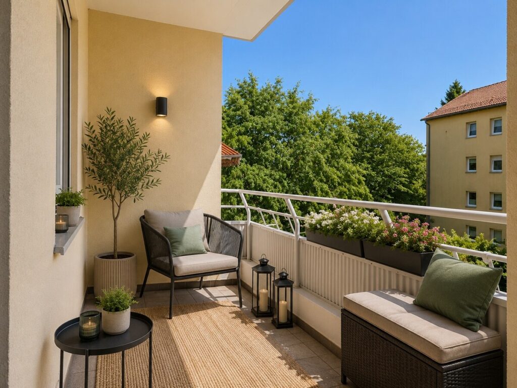 Balkon KI-Beispiel