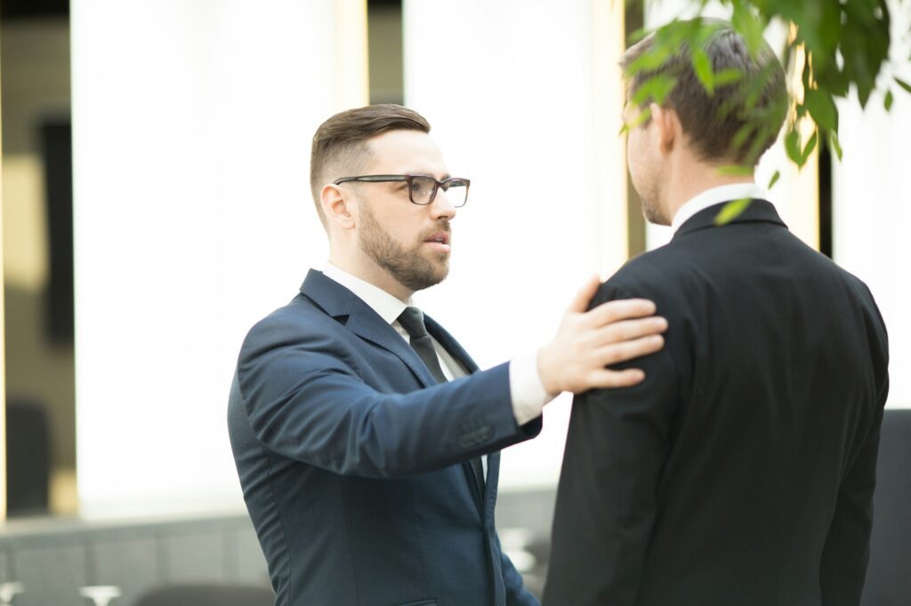 Advice to colleague