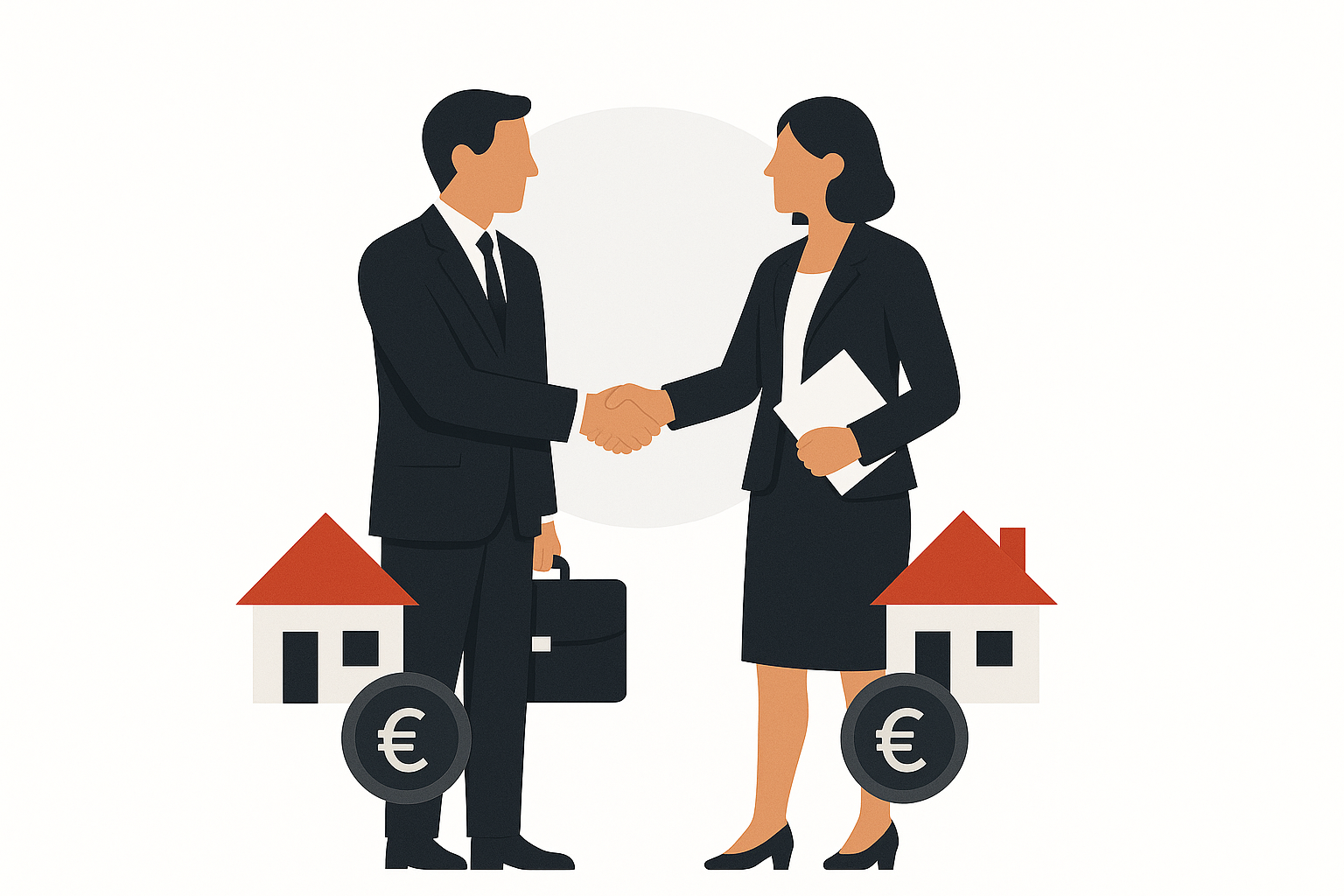 Provisionsteilung Immobilienkauf und Verkauf